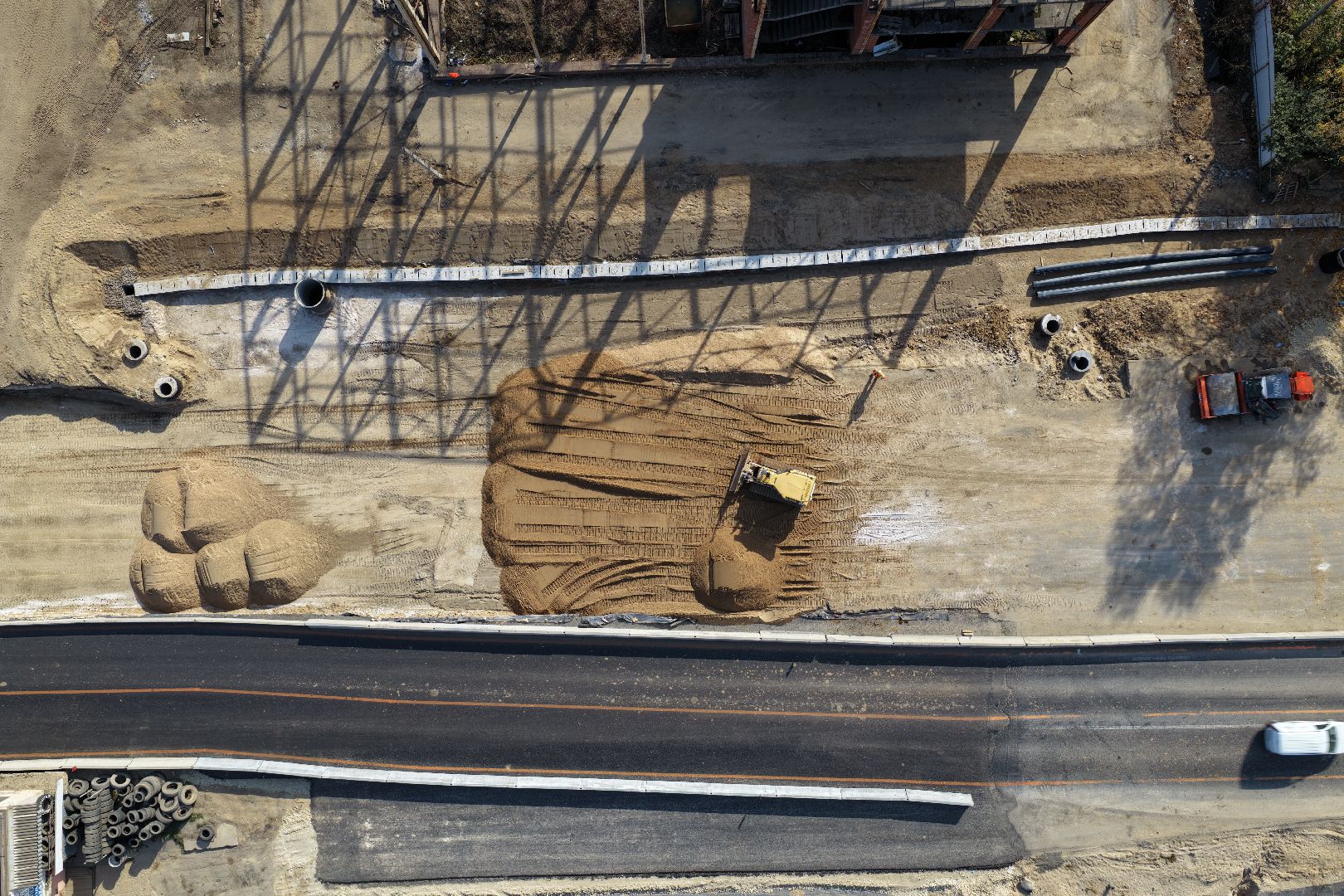 видео с коптера, трасса м-9 балтия,