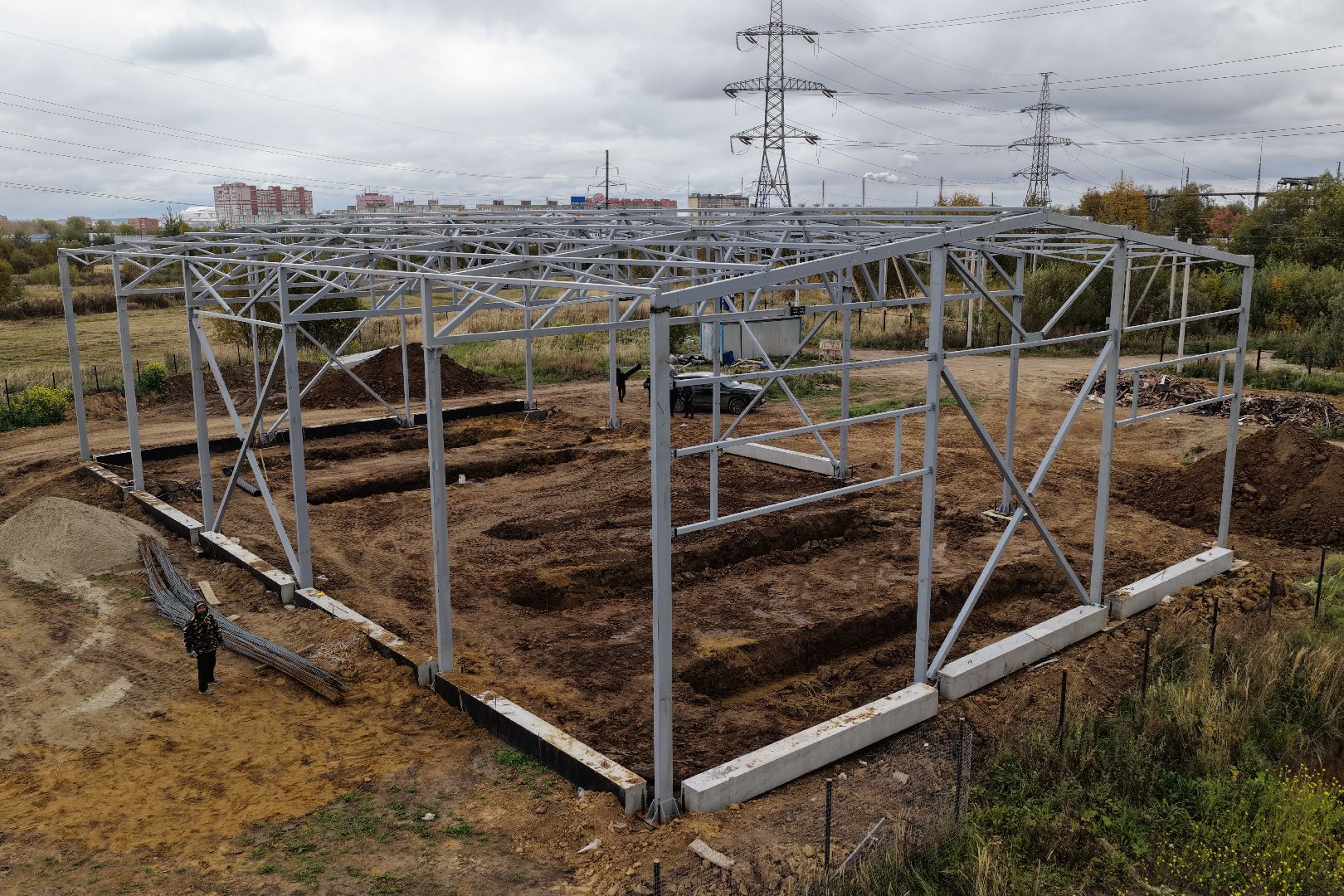 видео с коптера, фармакологическое предприятие,