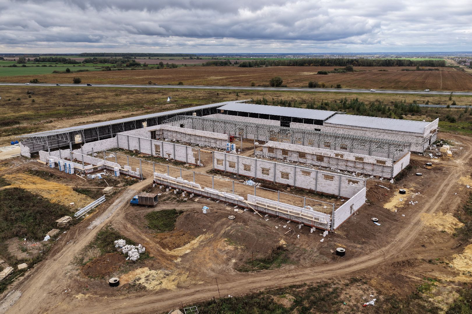 видео с коптера, фармакологическое предприятие,