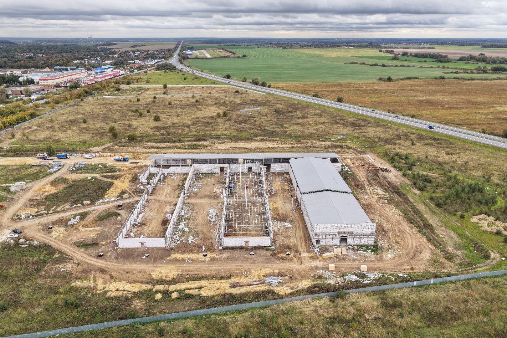 видео с коптера, фармакологическое предприятие,