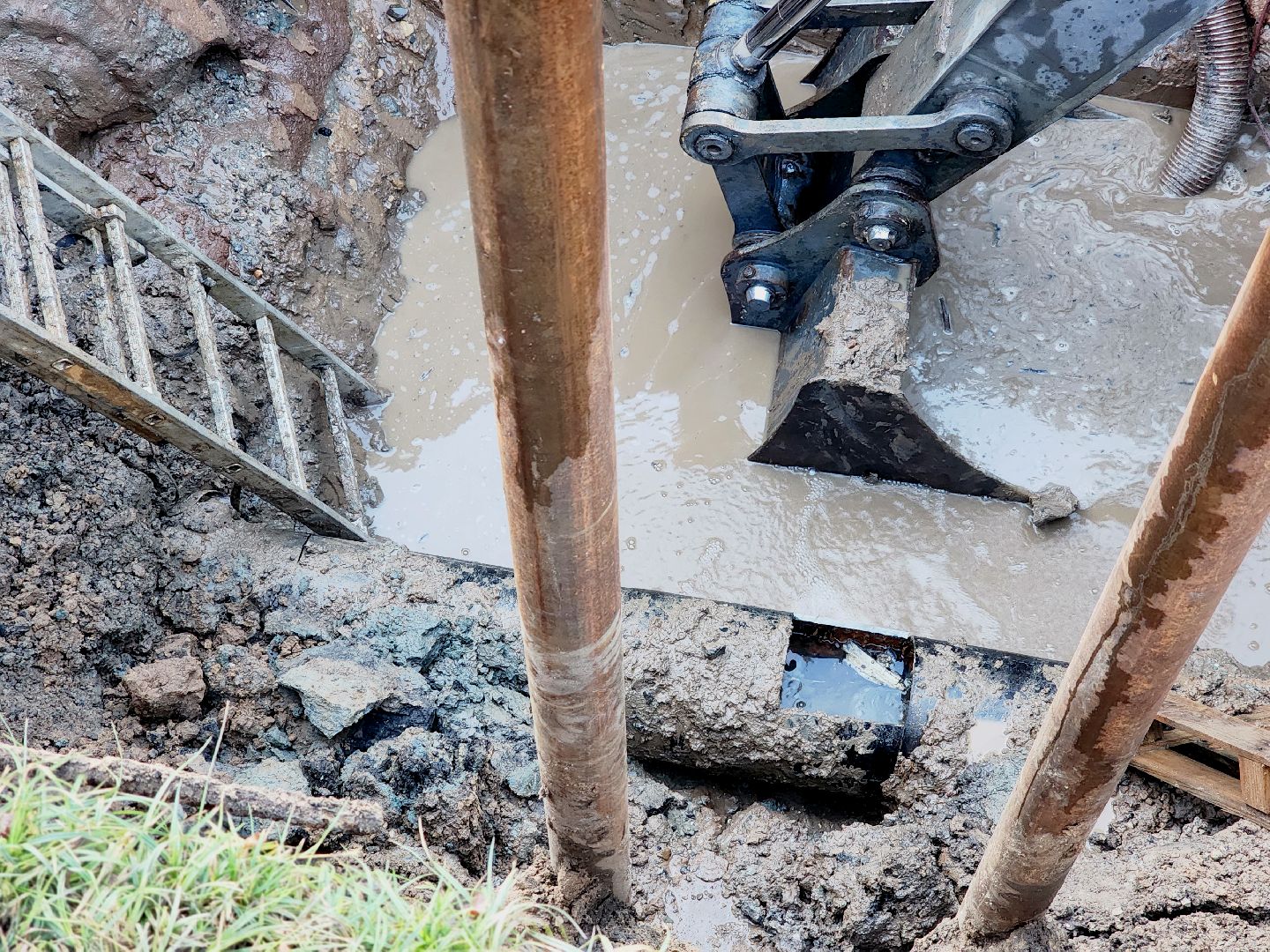 дубна, авария, трубопровод, водоснабжение,