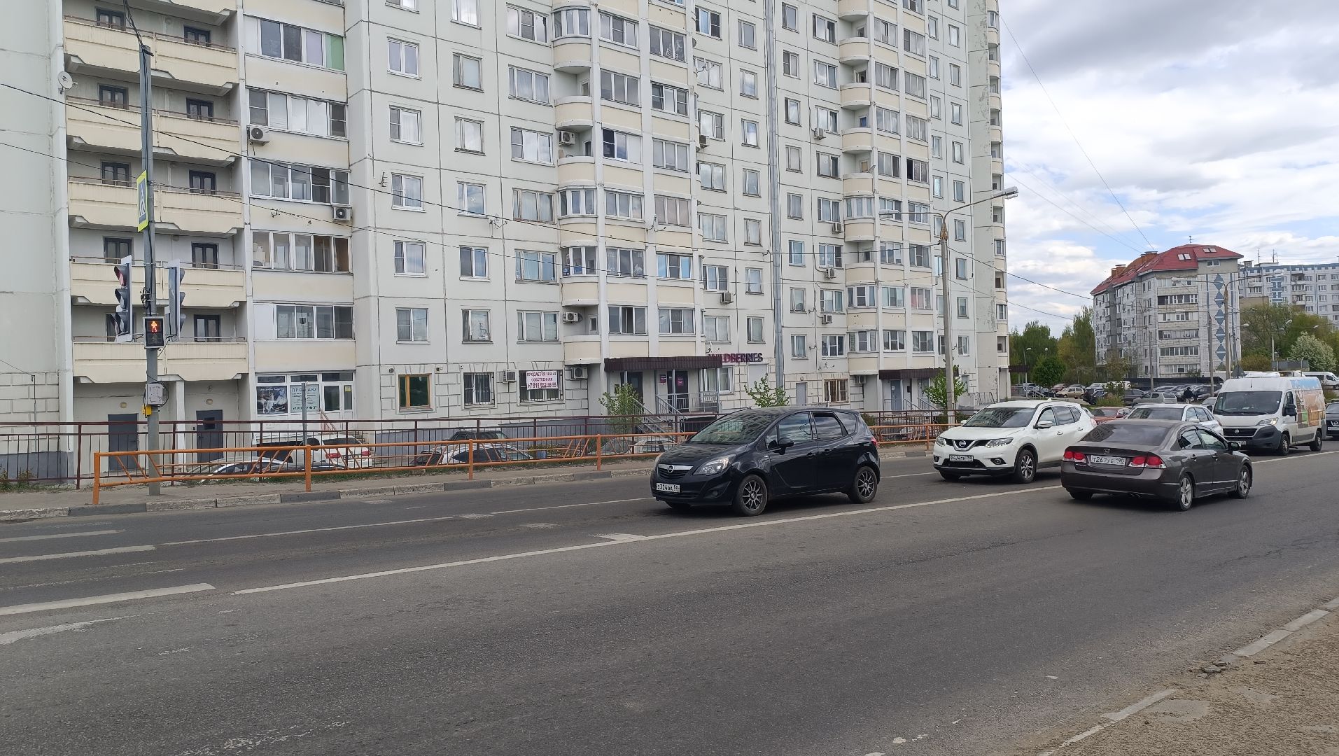 Лобня, транспорт, светофор