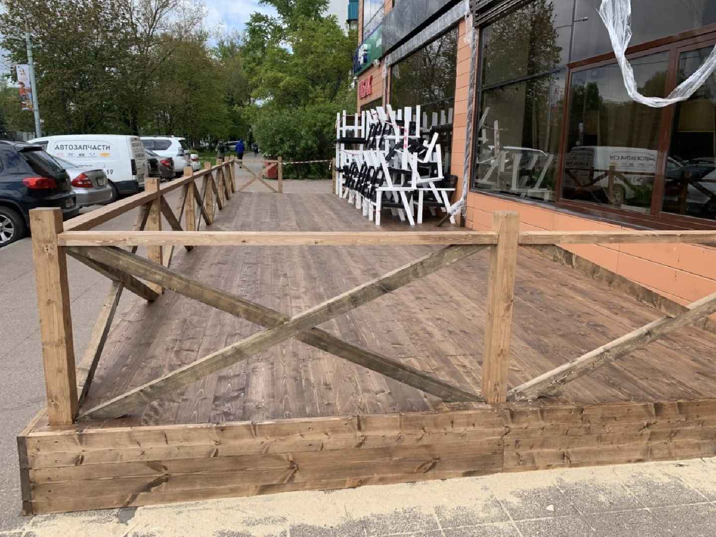 Химки, летние веранды, теплый сезон, благоустройство