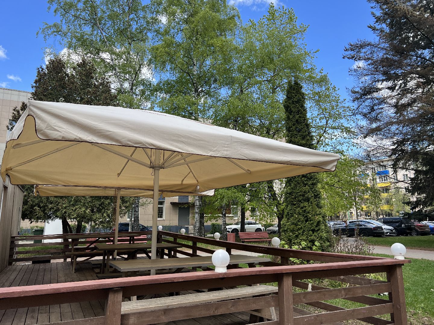 Химки, летние веранды, теплый сезон, благоустройство