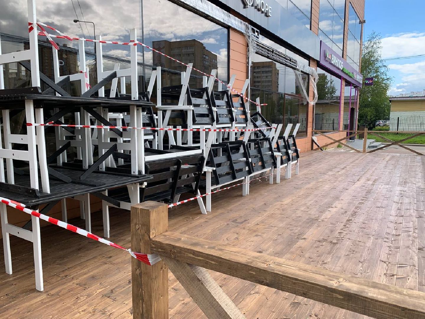 Химки, летние веранды, теплый сезон, благоустройство