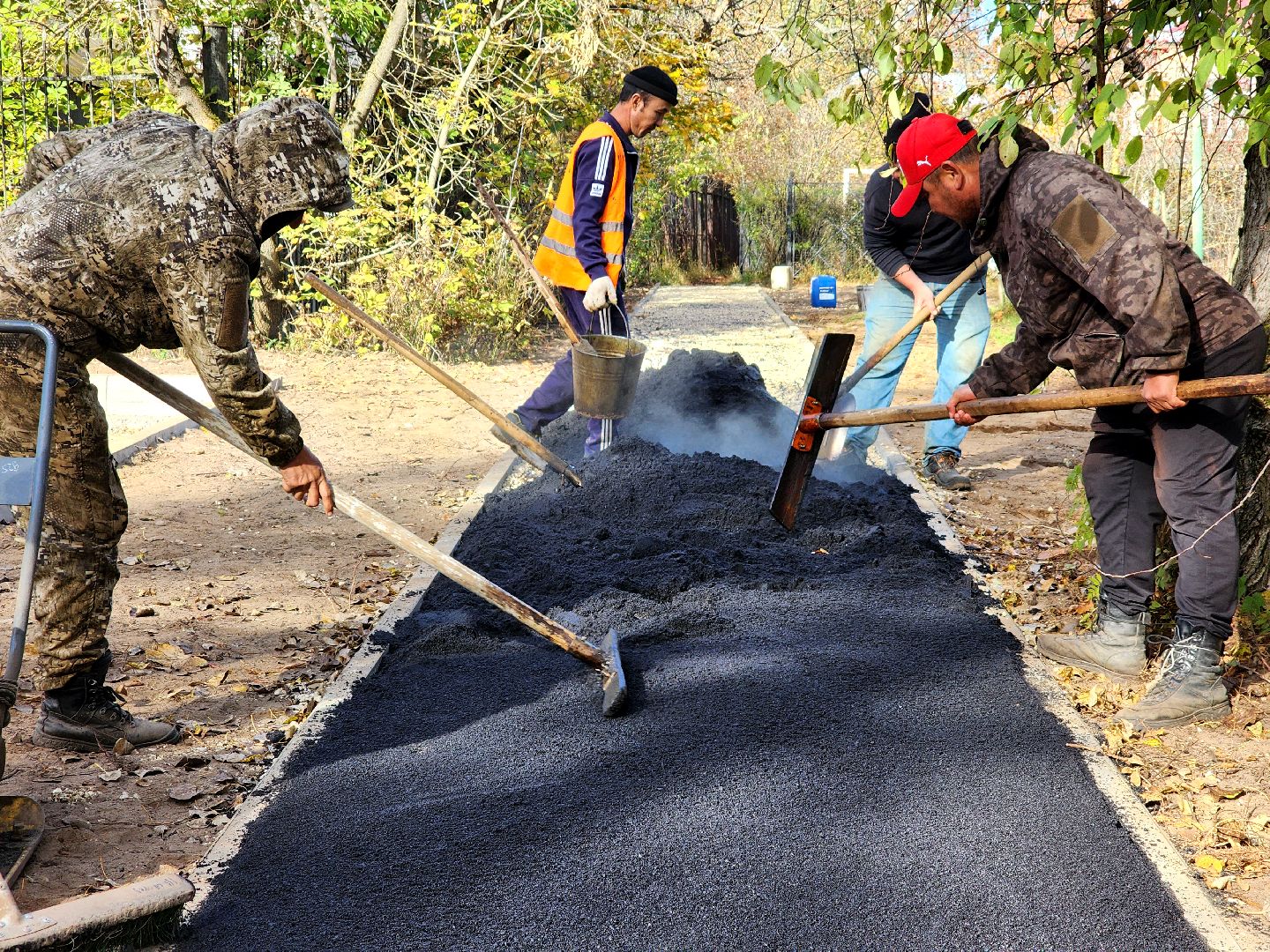 дубна, благоустройство, жкх, тротуары, новые парковочные места,