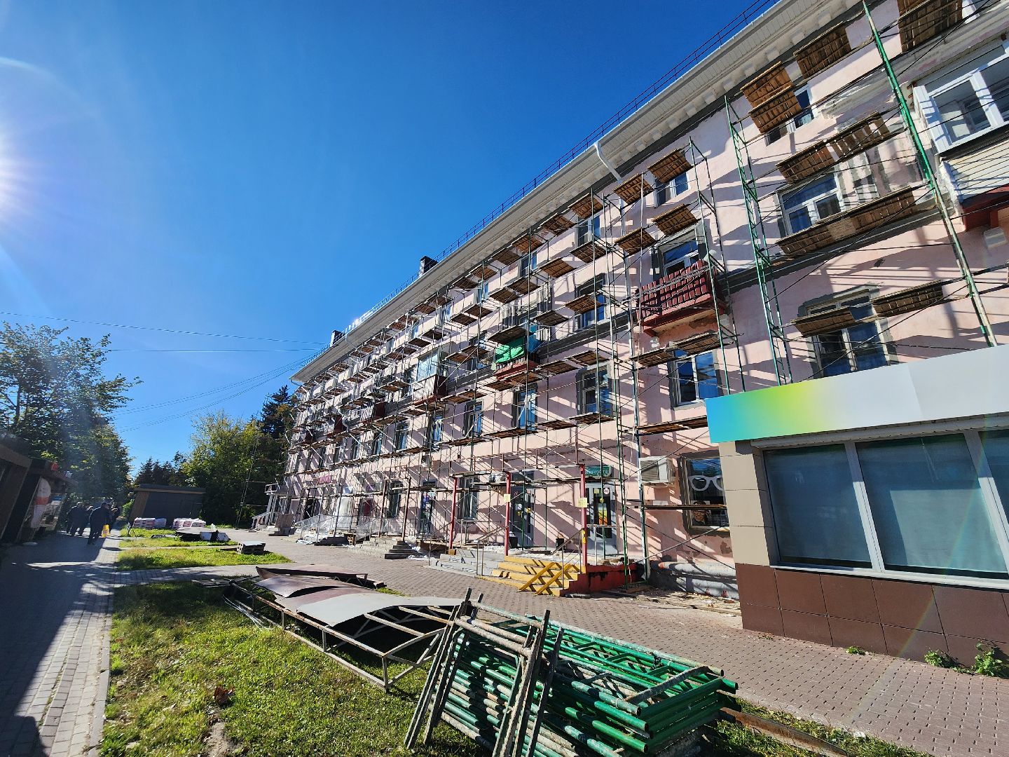 солнечногорск, ремонт, фасад, дома, жители ,