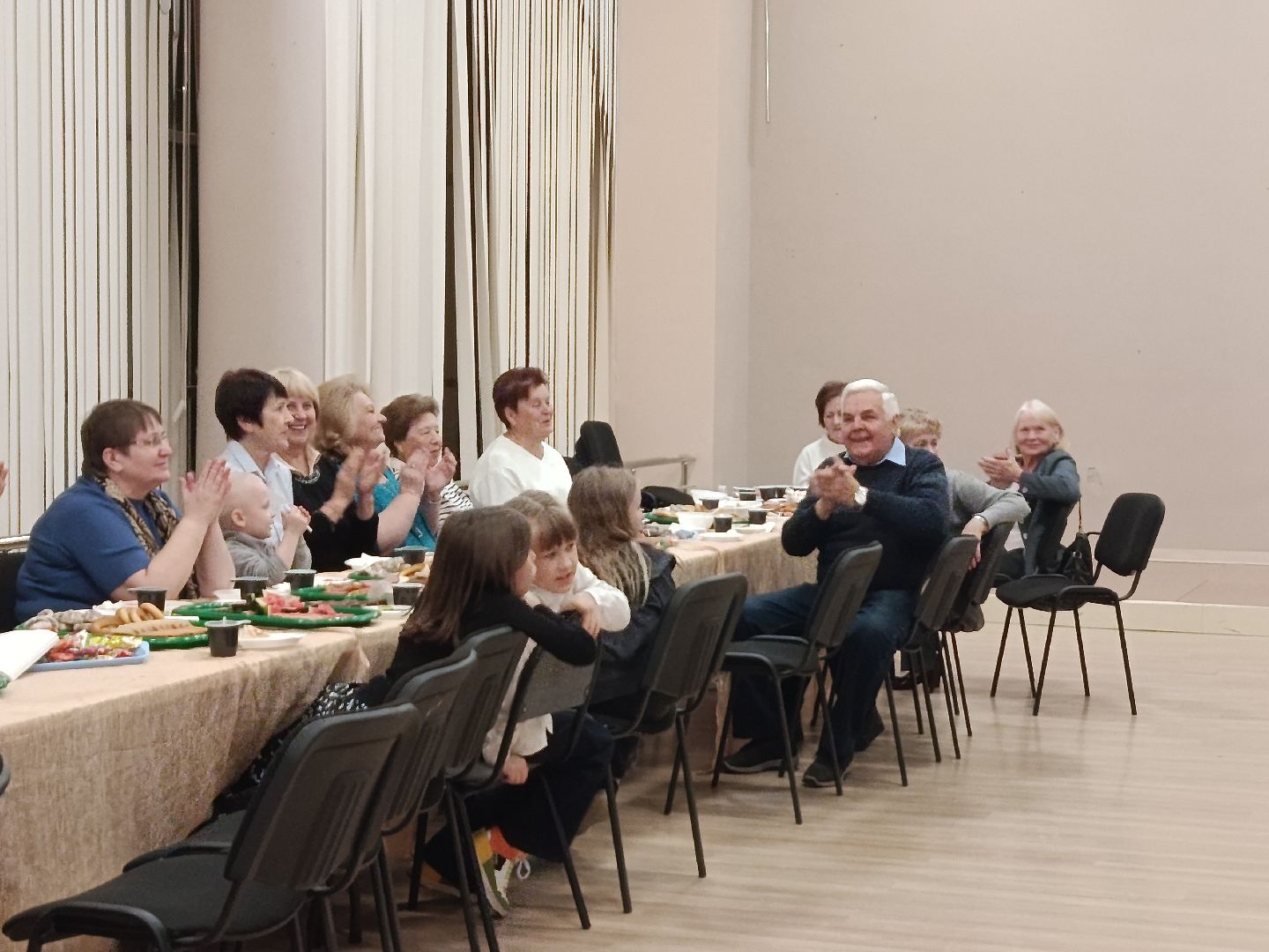 городской округ восход, день пожилого человека, культурно-досуговый центр, праздничный концерт, чаепитие,