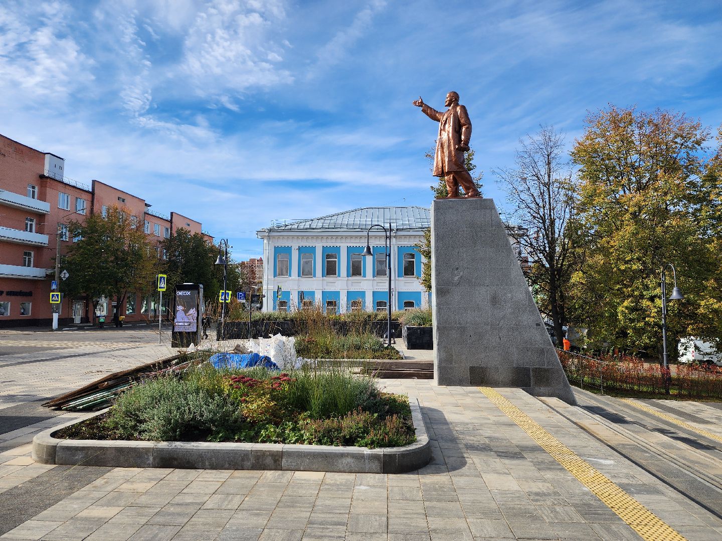 ремонт памятника, благоустройство, сквер бугрова, ногинск, богородский городский округ,