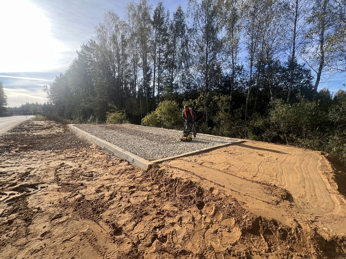 Остановки талдом, благоустройство 2025, Новоникольское,