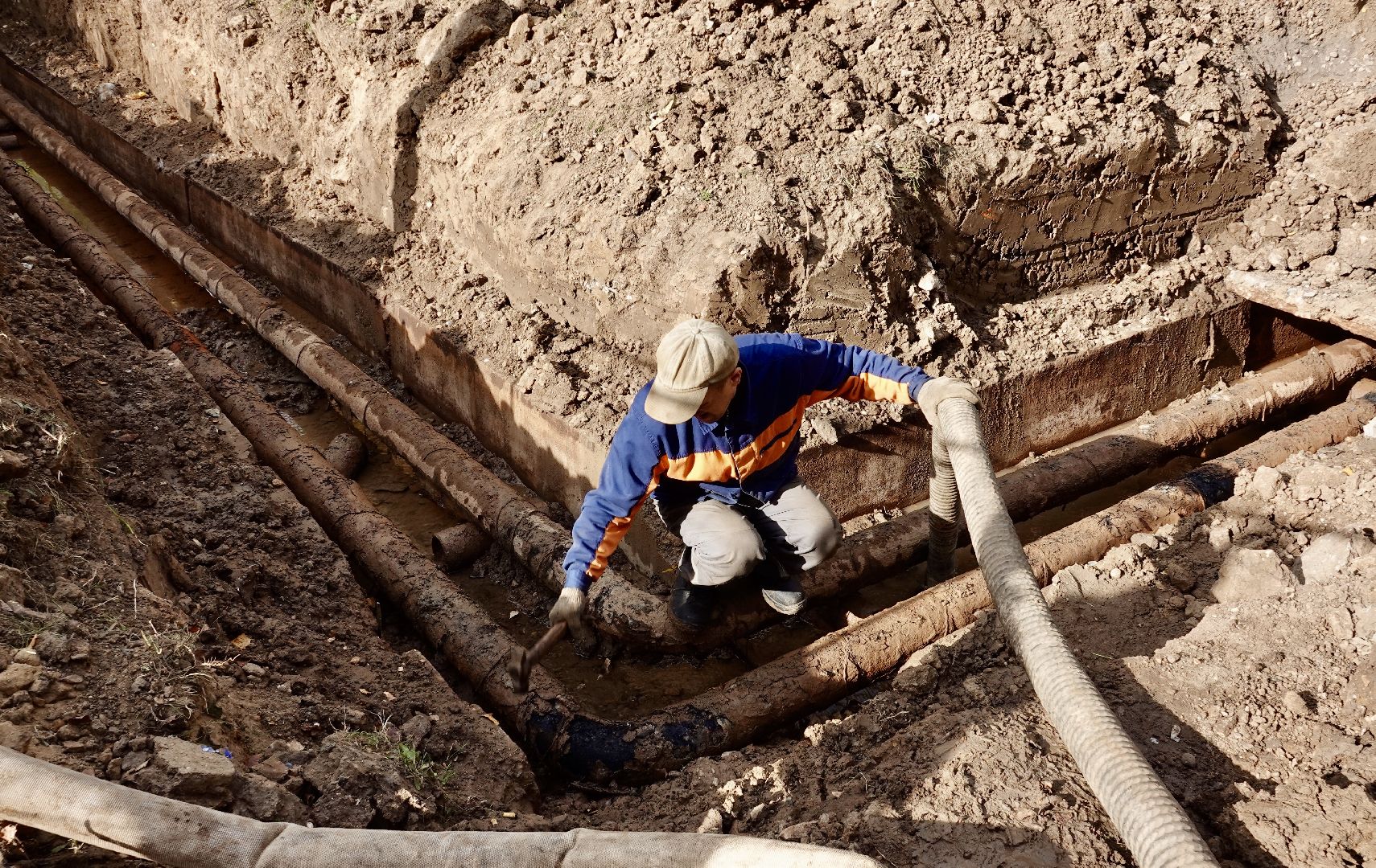 жкх, утечки , сергиево-посадский городской округ, сергиев посад, теплотрассы,