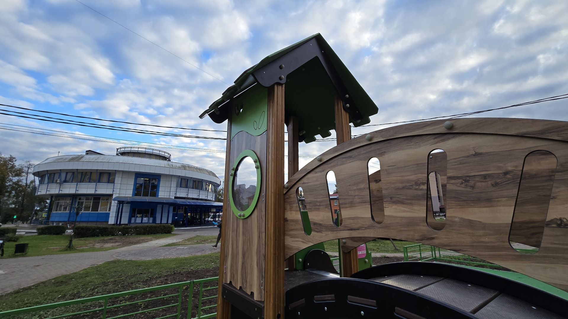 Коломна, Озеры, новая детская площадка,