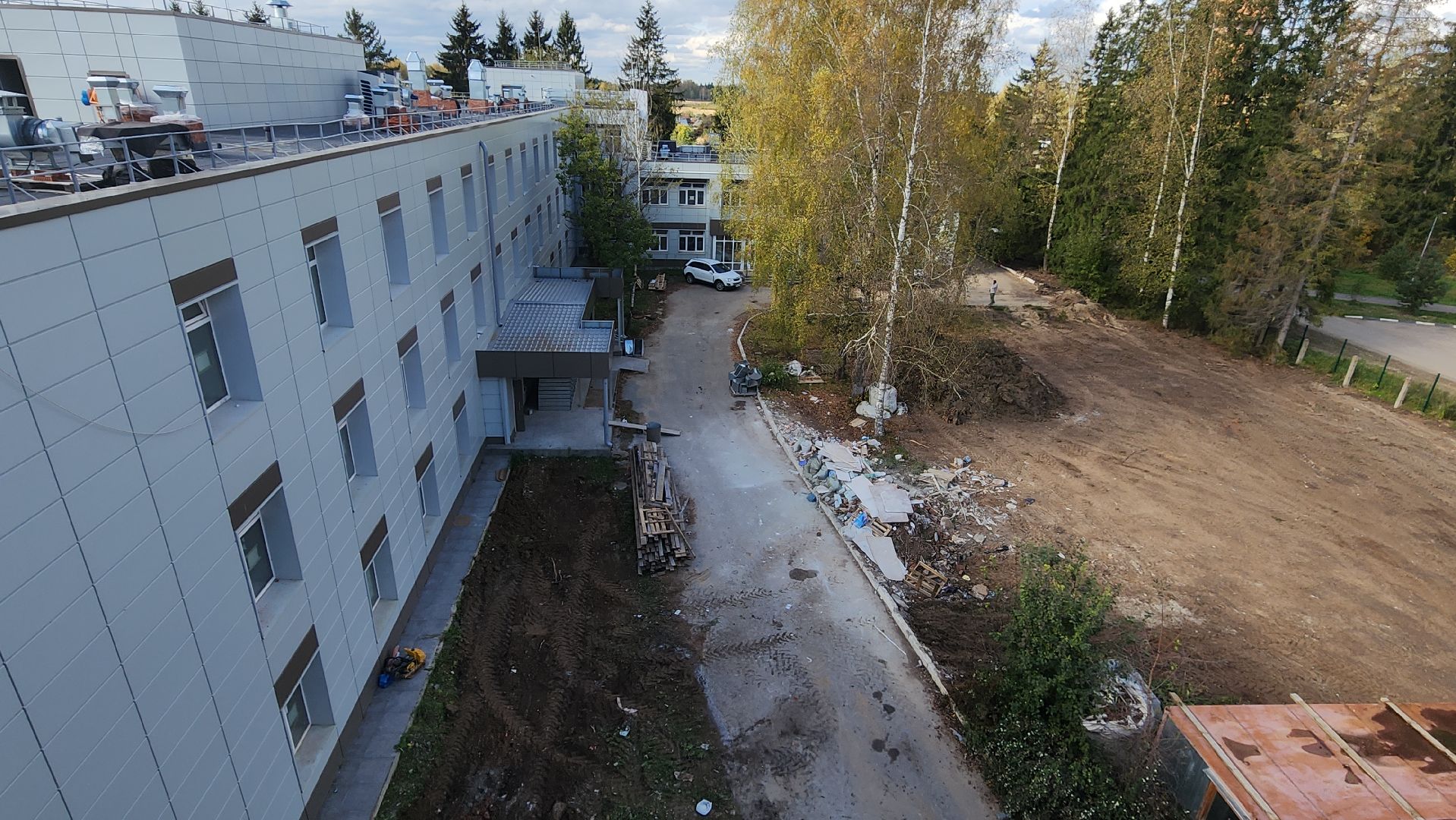 волоколамск, осташево, ремонт больницы,