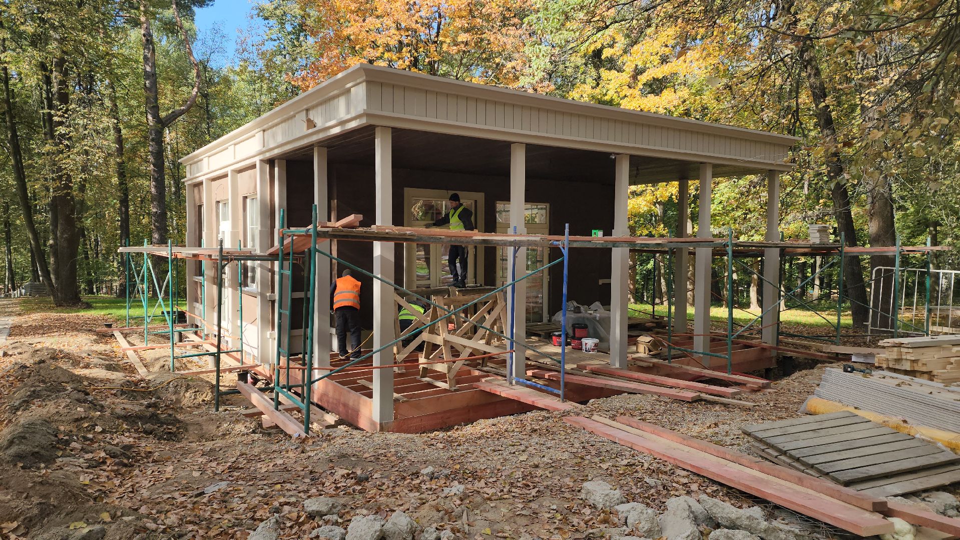 городской парк, благоустройство, освещение, пешеходные дорожки,