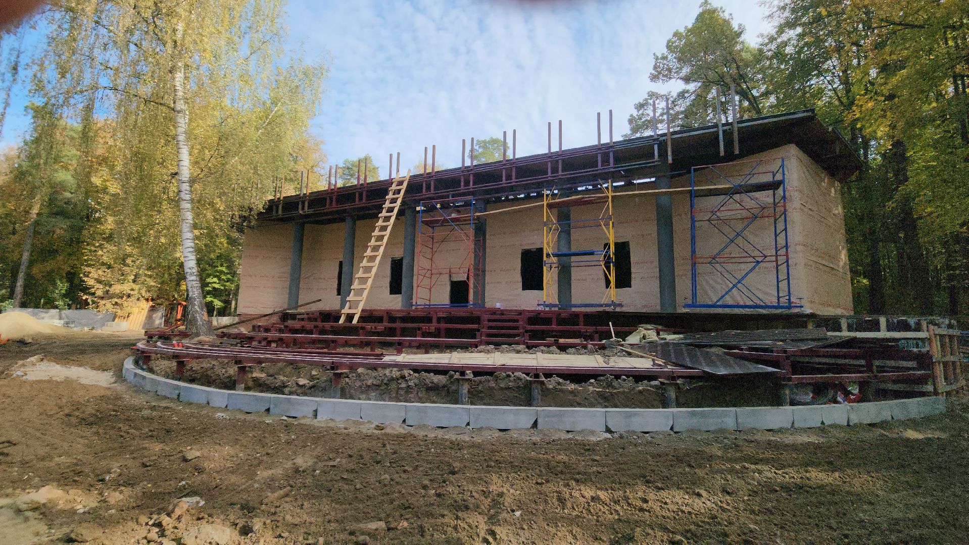 городской парк, благоустройство, освещение, пешеходные дорожки,