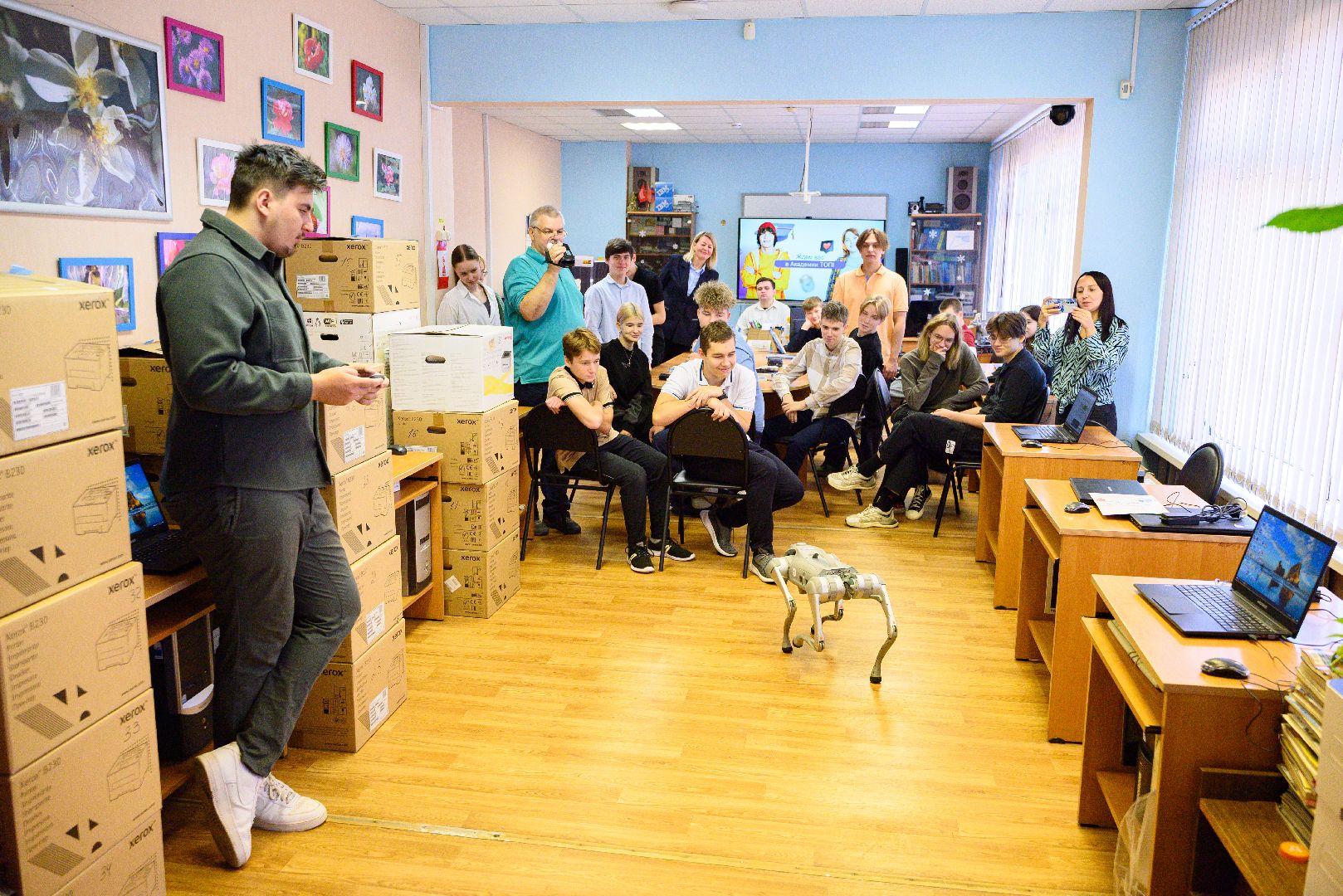 лыткарино, образование, современные технологии, it-технологии, робособака,