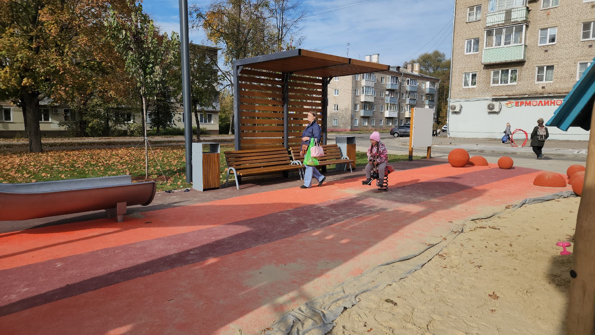 благоустройство 2025, скверы подмосковья, дрезна, орехово-зуевский округ,