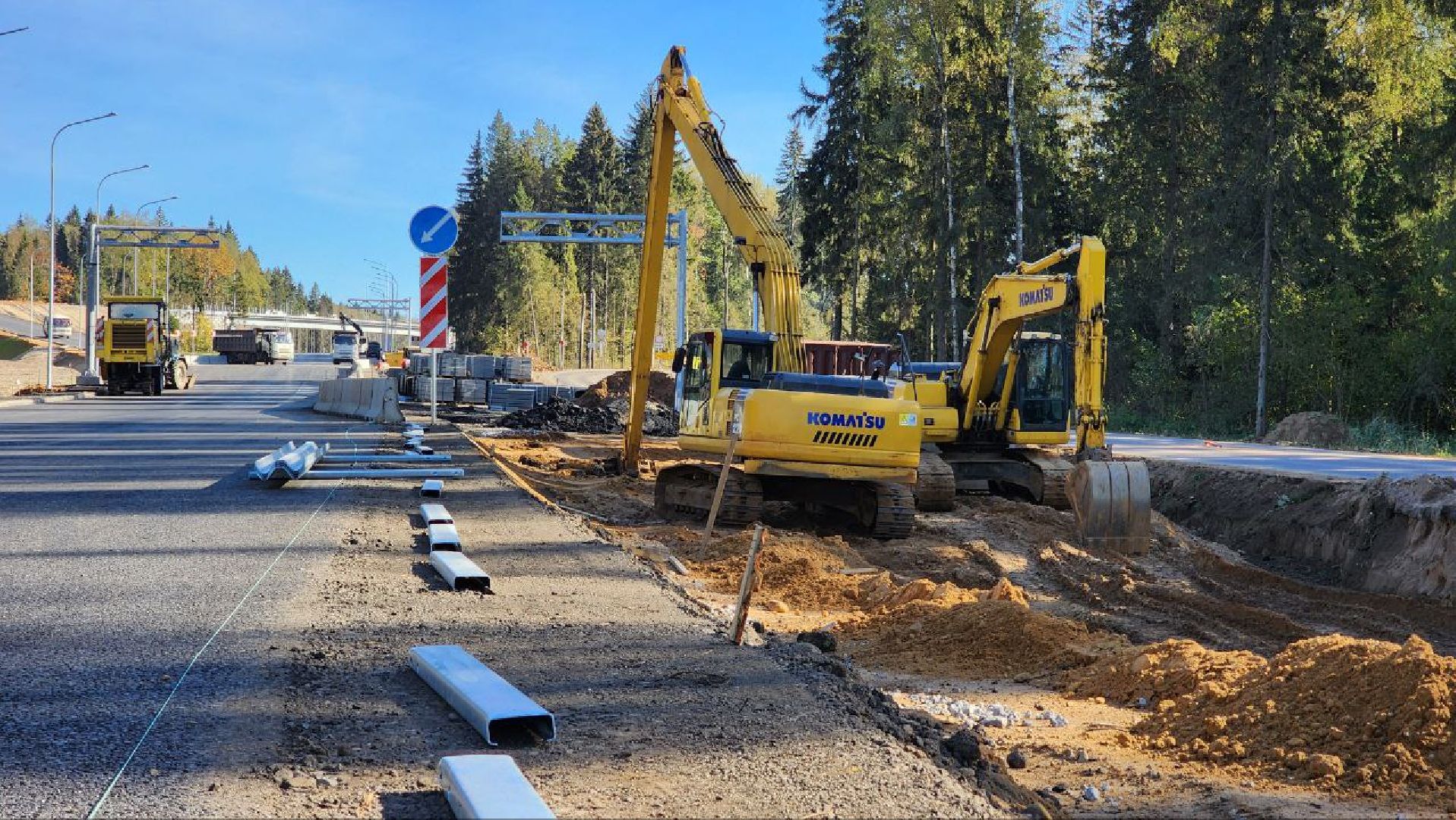 Дмитров, Развязка на ЦКАД, Дмитровское шоссе, Автобан, Минтранс,