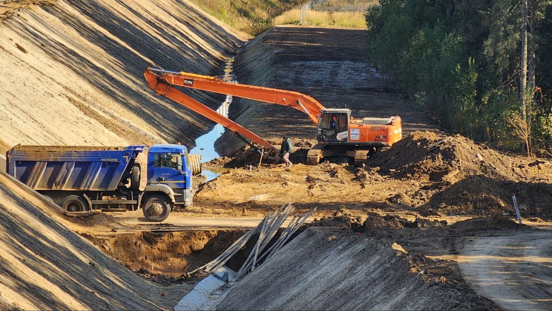 Дмитров, Развязка на ЦКАД, Дмитровское шоссе, Автобан, Минтранс,