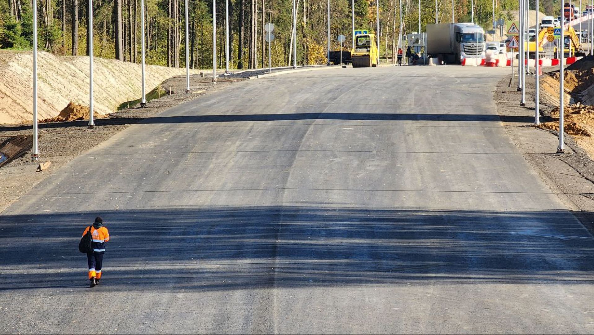 Дмитров, Развязка на ЦКАД, Дмитровское шоссе, Автобан, Минтранс,