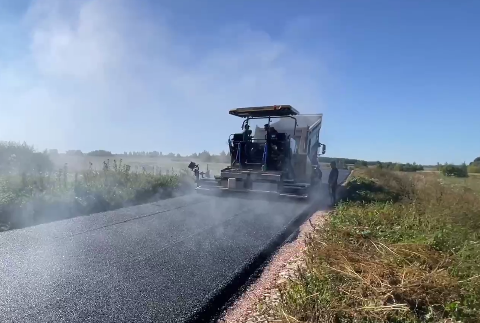 зарайск, строительство ,  дороги, строительство  дорог,