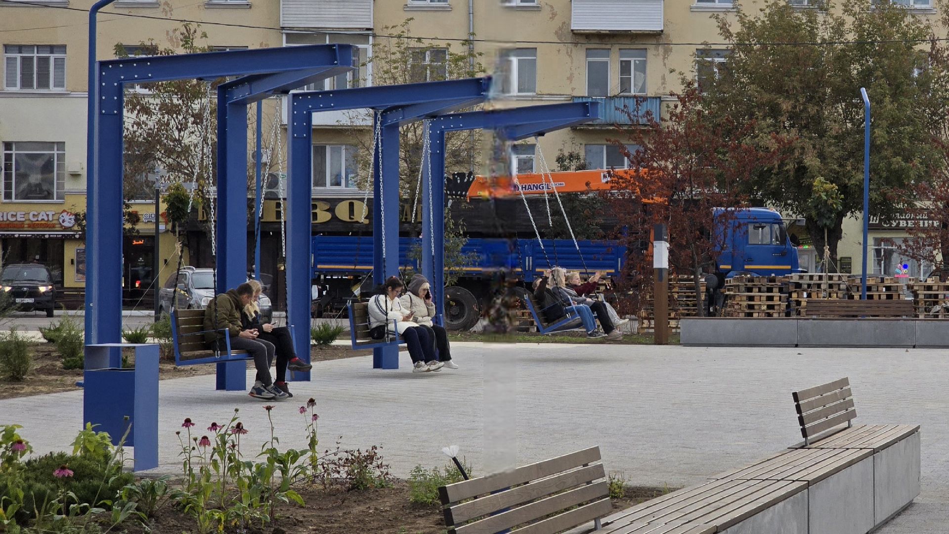 Коломна, благоустройство, сквер,