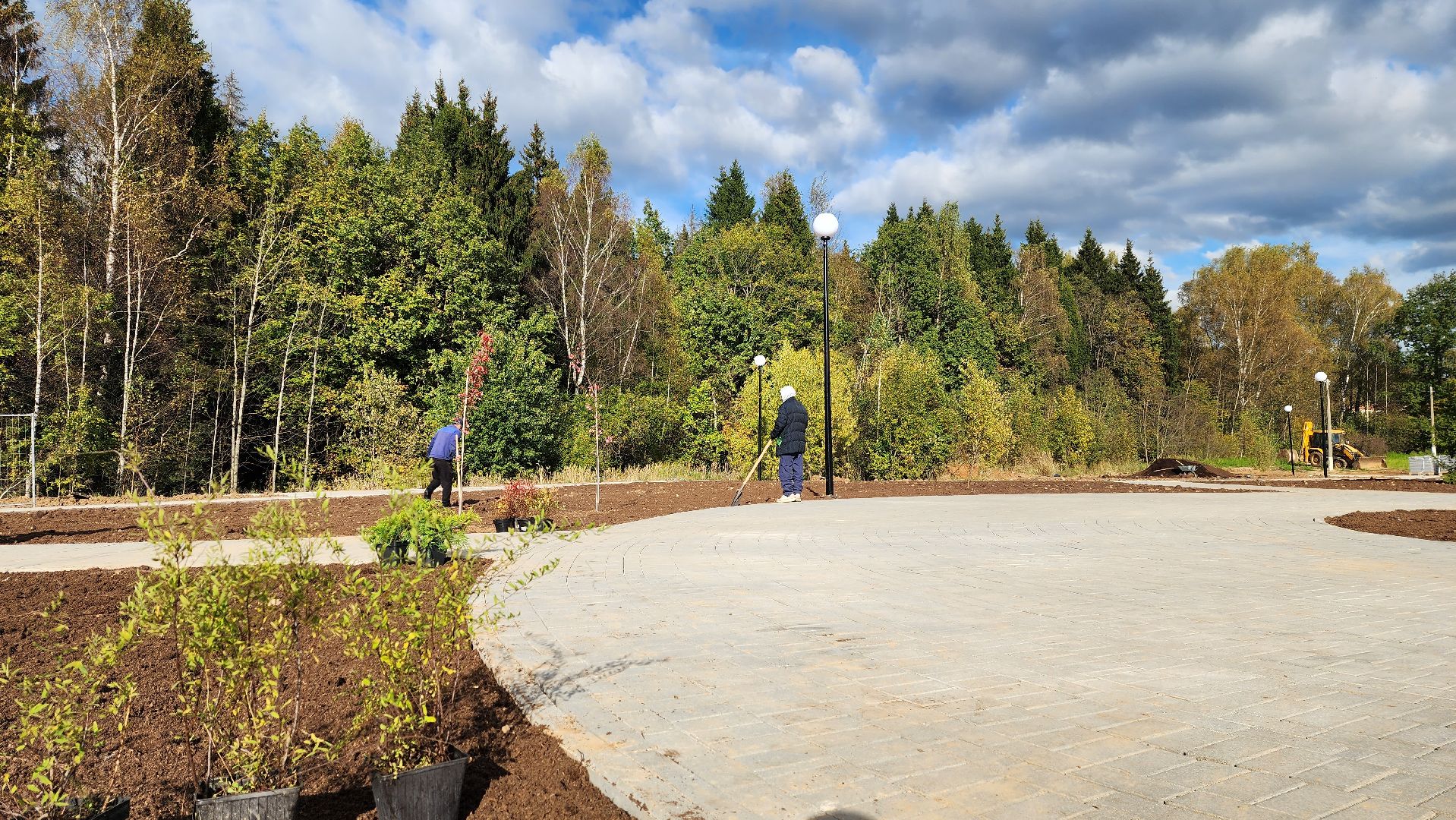 сквер, истра, благоустройство,