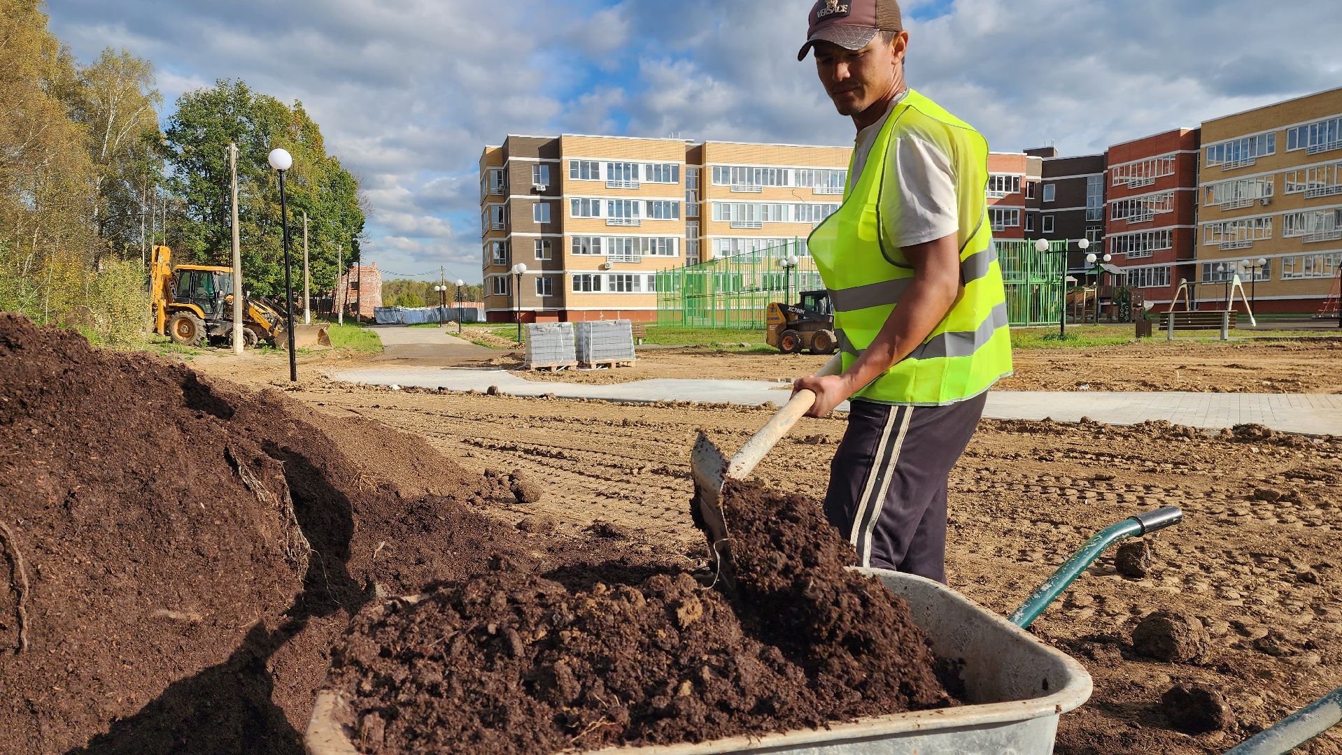 сквер, истра, благоустройство,