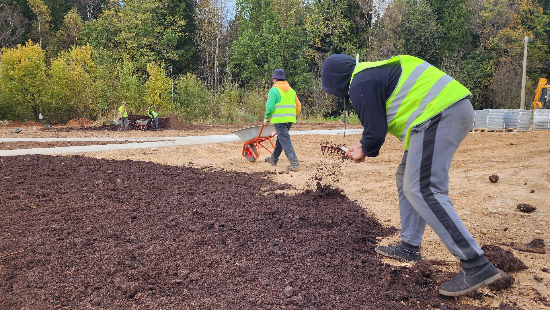 сквер, истра, благоустройство,