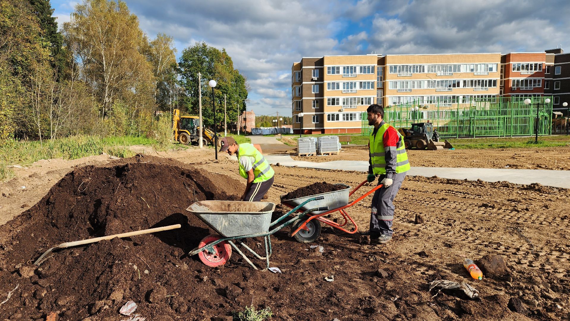 сквер, истра, благоустройство,