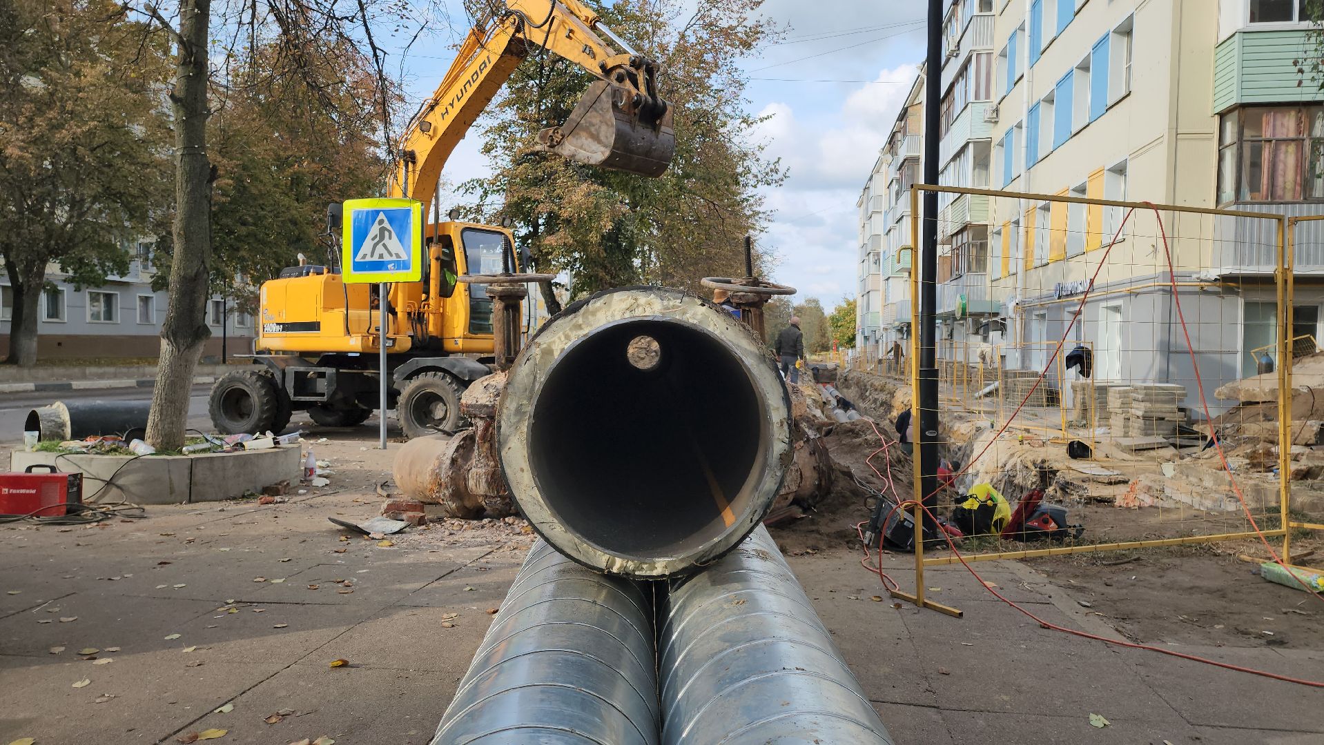 кашира, отопление, жкх, аварийные работы, теплотрасса, горячая вода, гвс, капитальный ремонт,