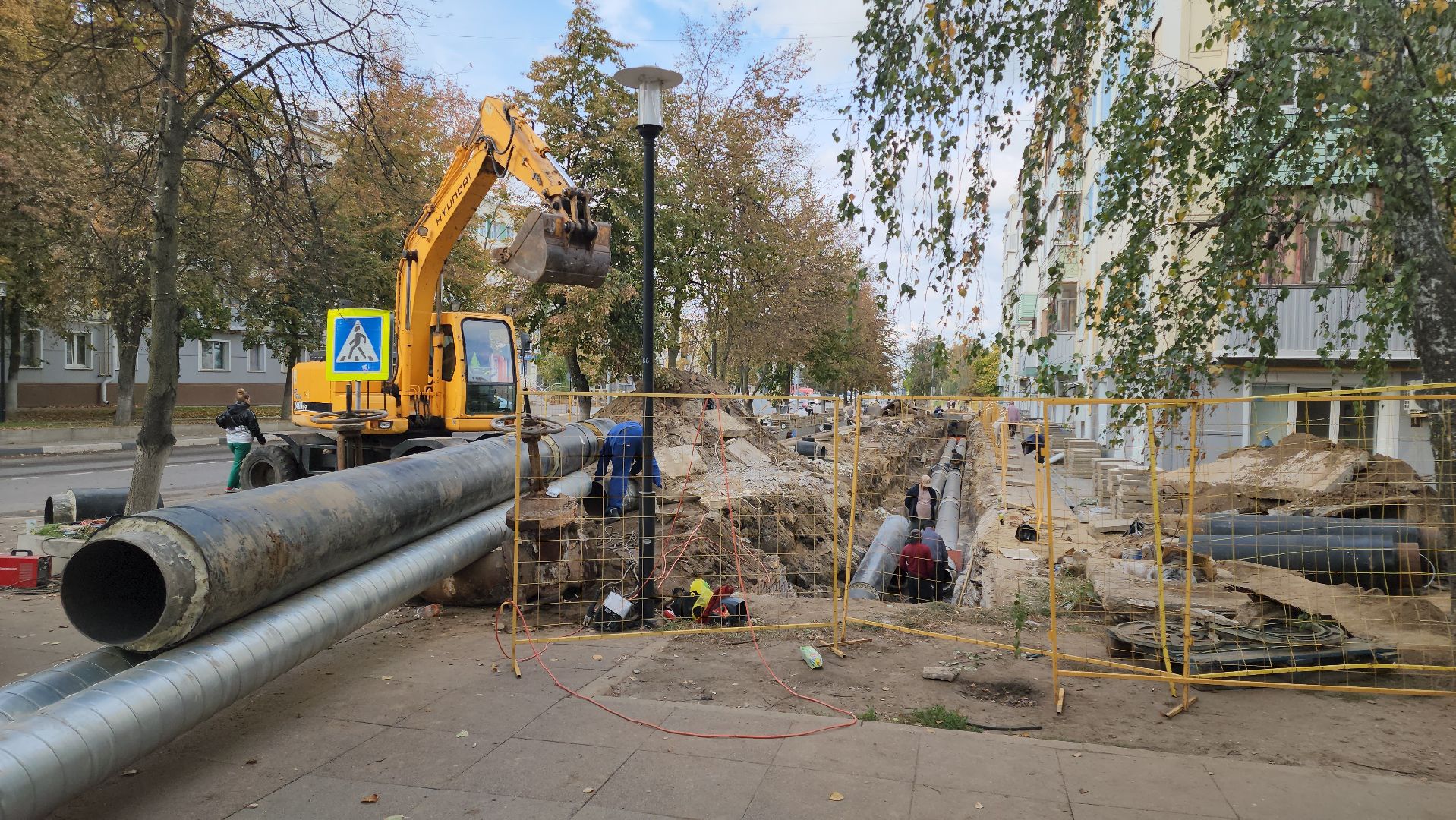 кашира, отопление, жкх, аварийные работы, теплотрасса, горячая вода, гвс, капитальный ремонт,