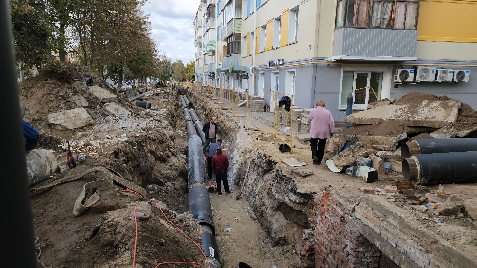 кашира, отопление, жкх, аварийные работы, теплотрасса, горячая вода, гвс, капитальный ремонт,