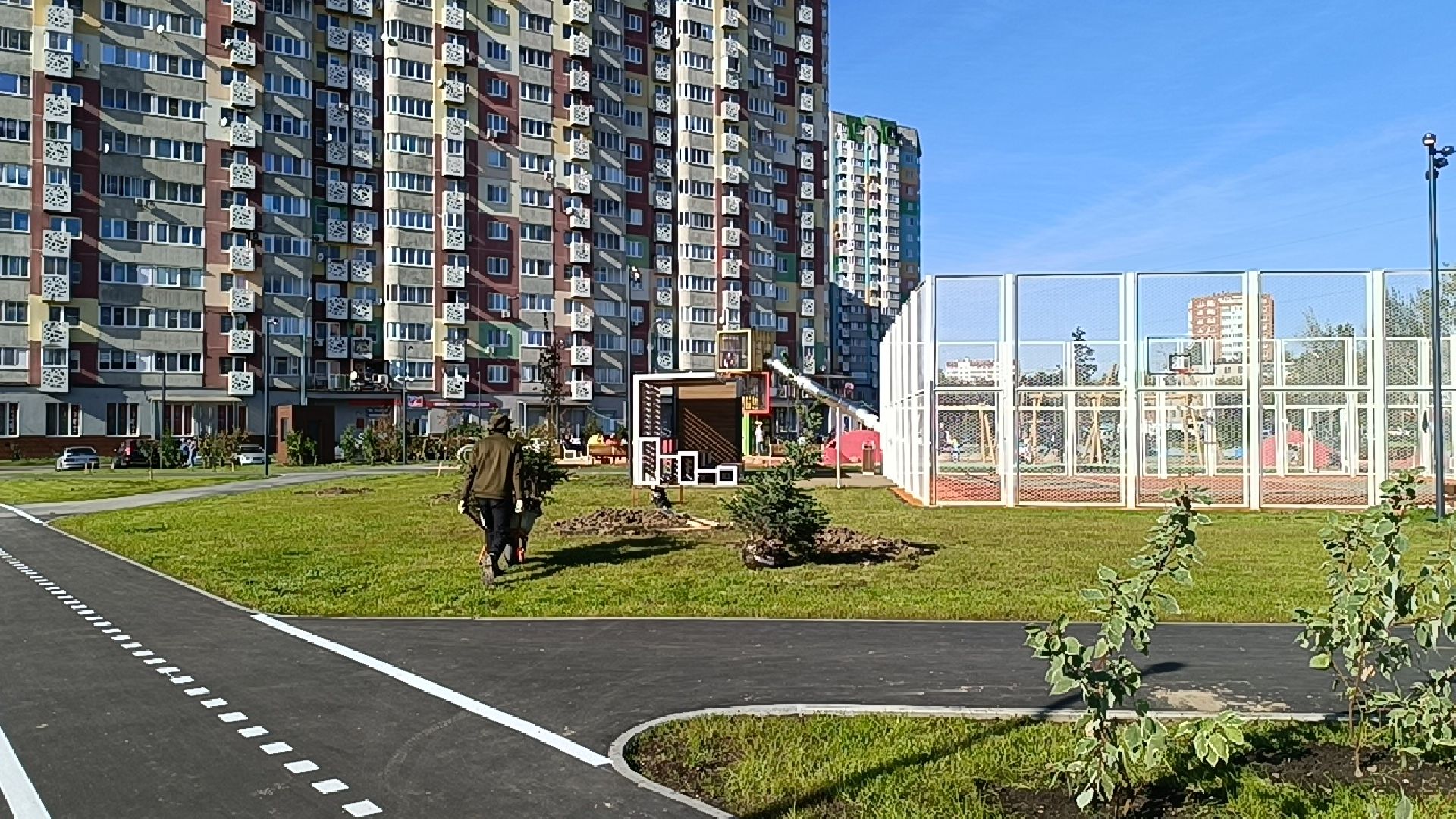 благоустройство, лобня, парк,