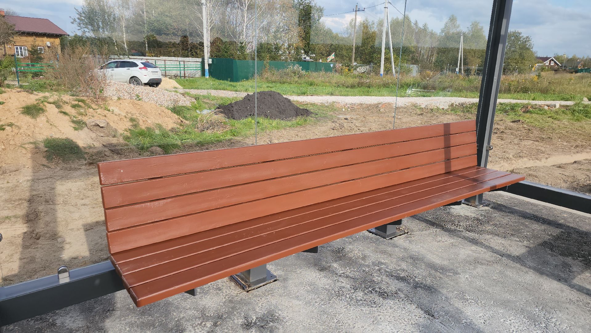 чехов, остановочный павильон, благоустройство,