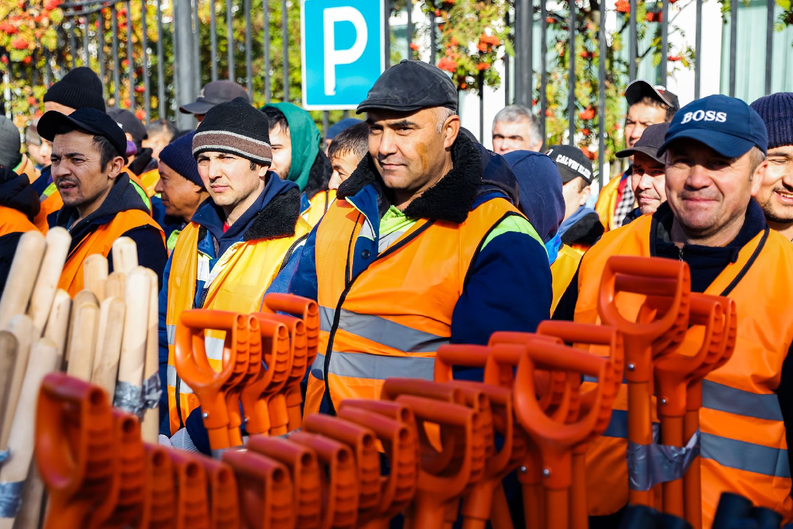 смотр, техника, дворник,  коммунальщики,