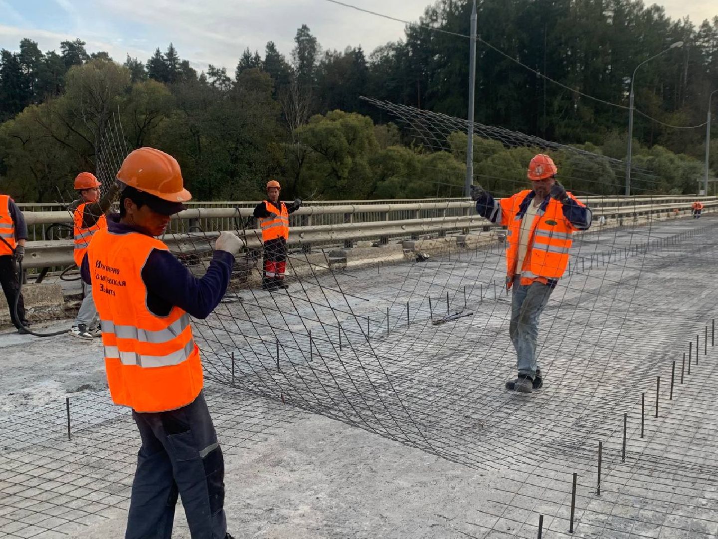 трасса а-108, Лопасня, семеновское, дорога, мост, ремонт,