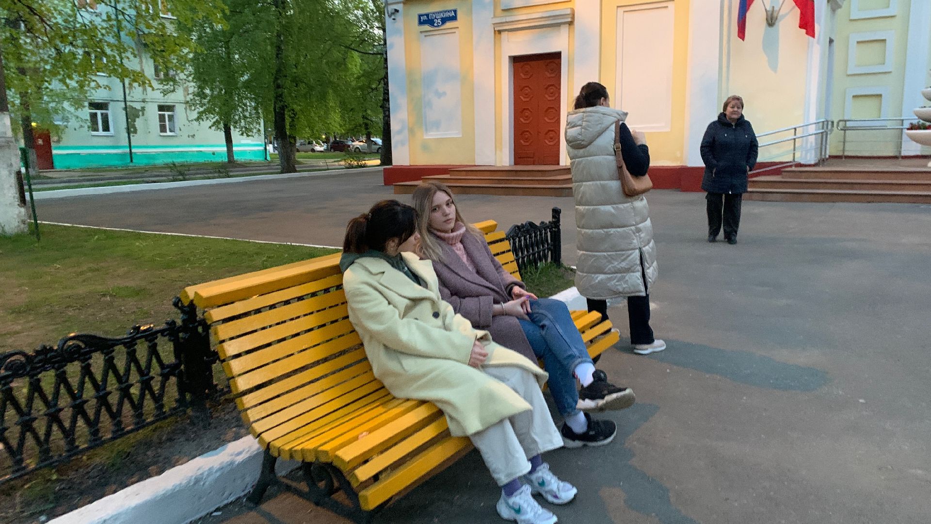 Ступино, День Победы, открытый кинопоказ