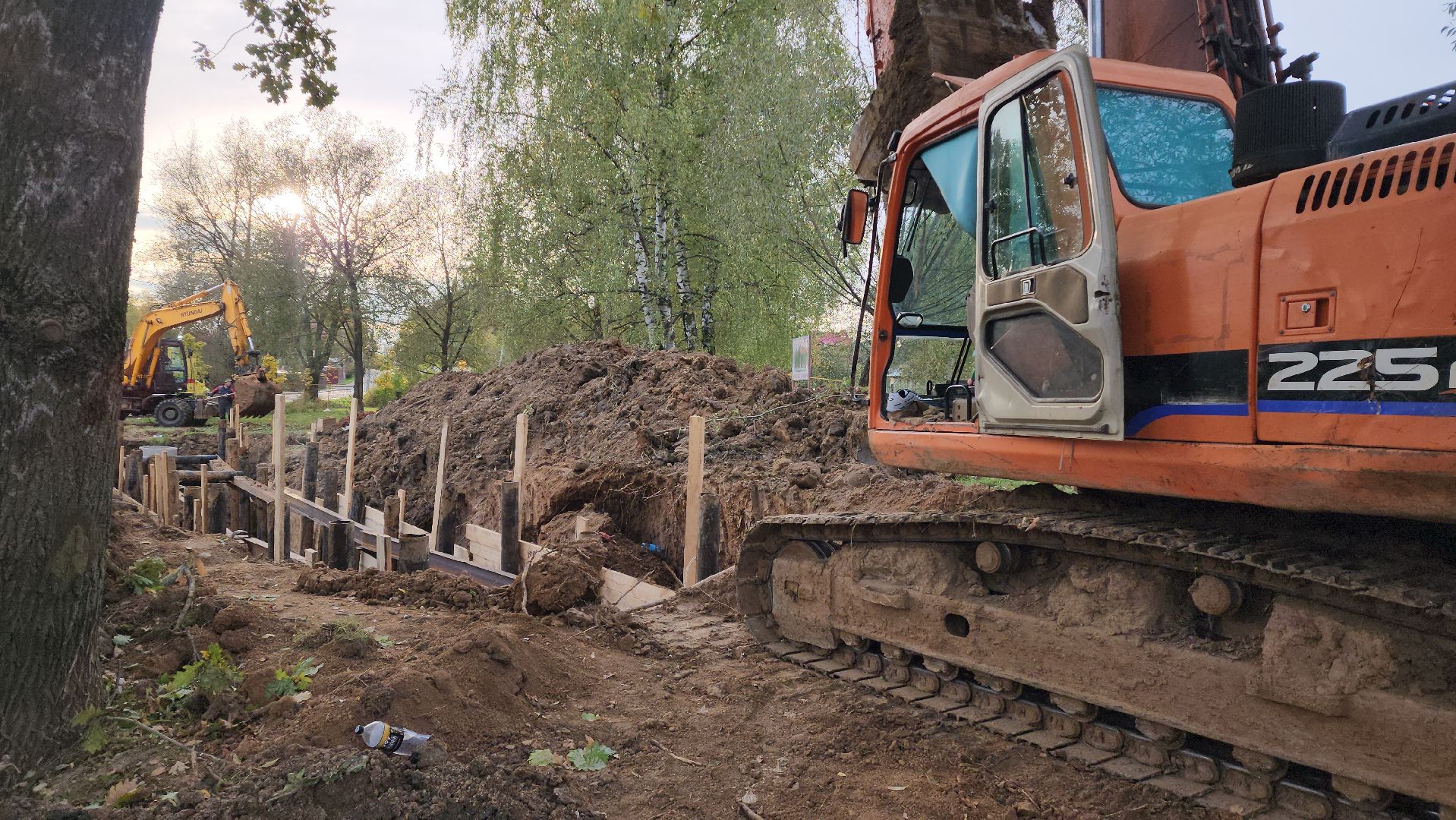 канализационная сеть, Канализация, Лобня ,