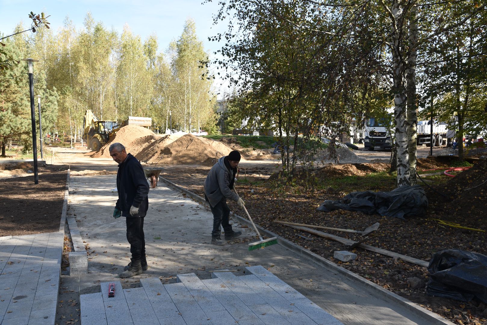 лотошино, благоустройство, формирование комфортной городской среды, стела населенный пункт воинской доблести,