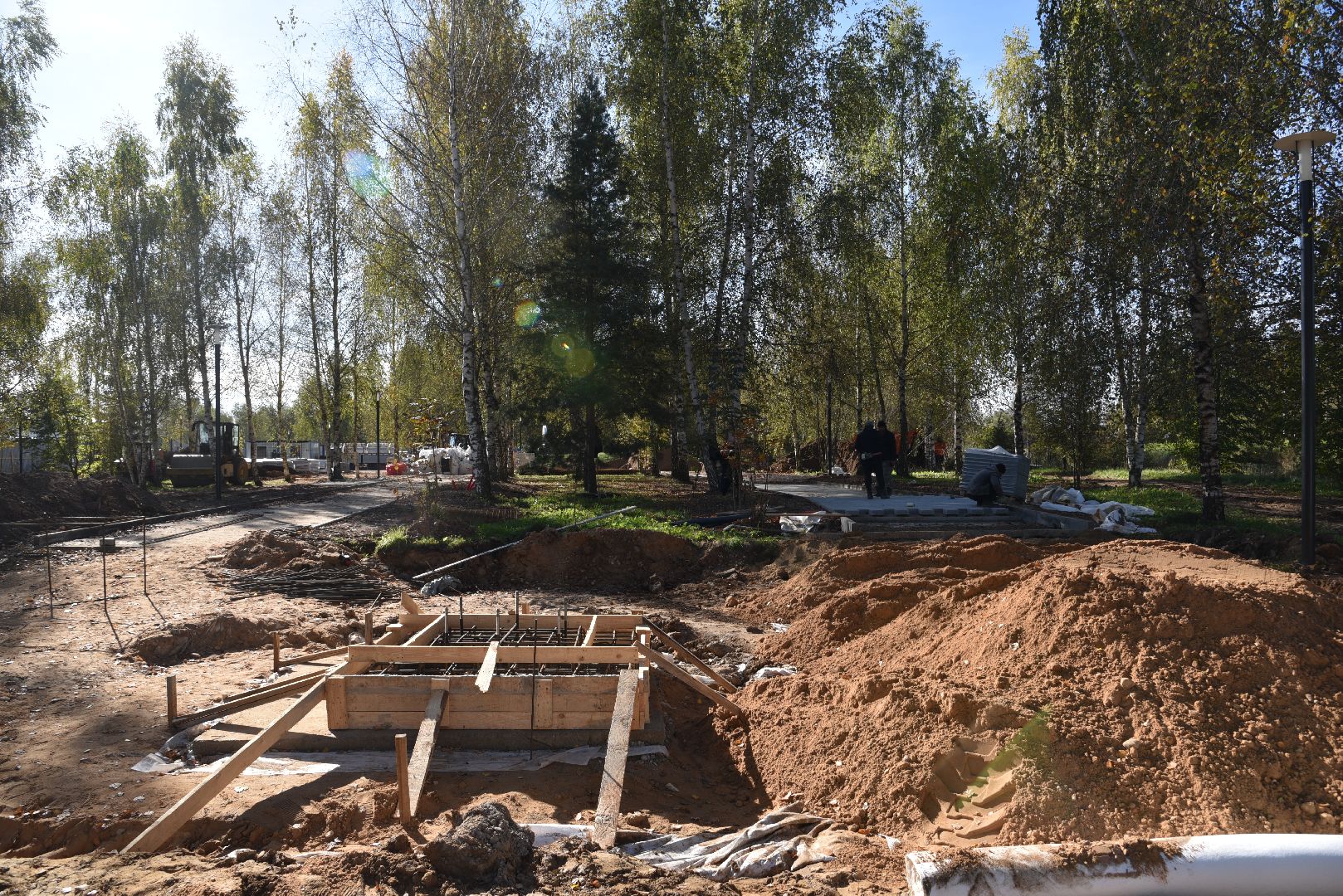 лотошино, благоустройство, формирование комфортной городской среды, стела населенный пункт воинской доблести,