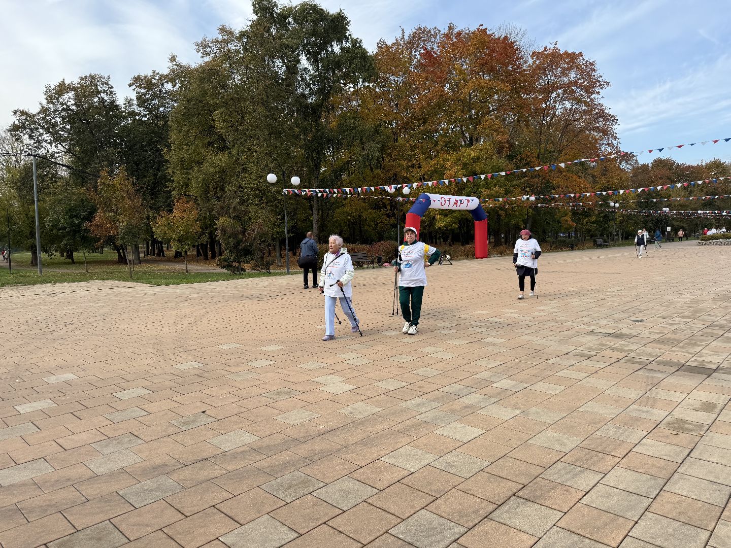 Люберцы, Активное долголетие , Акция, 10000 шагов, Парк, Спорт,