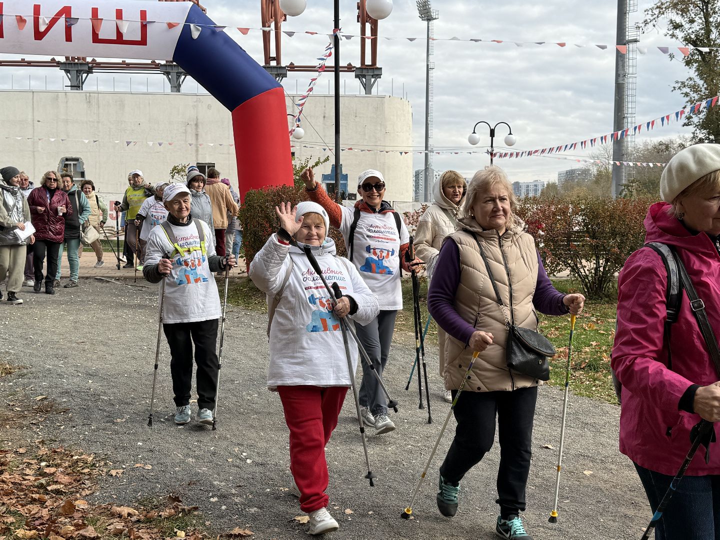 Люберцы, Активное долголетие , Акция, 10000 шагов, Парк, Спорт,