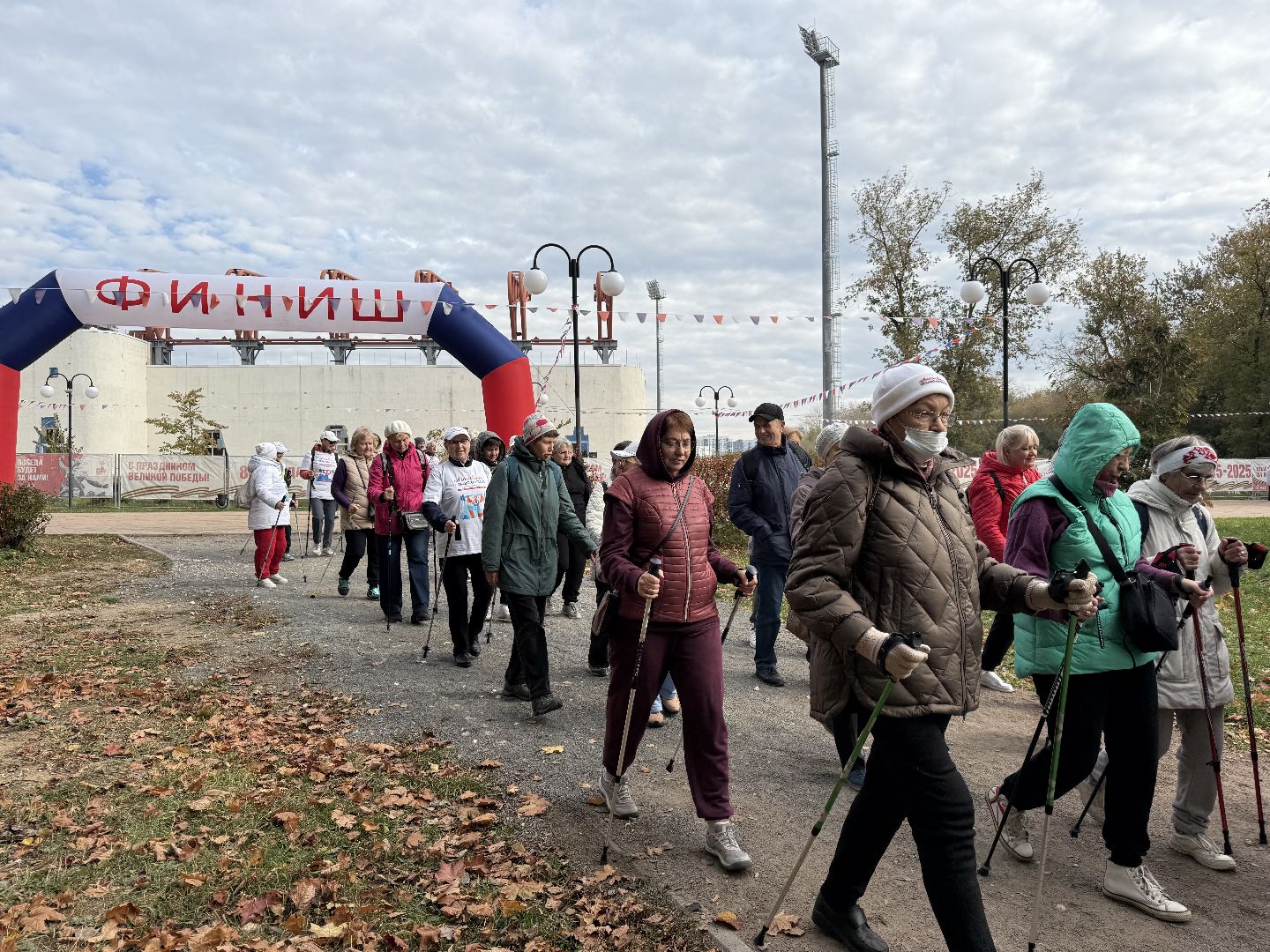 Люберцы, Активное долголетие , Акция, 10000 шагов, Парк, Спорт,