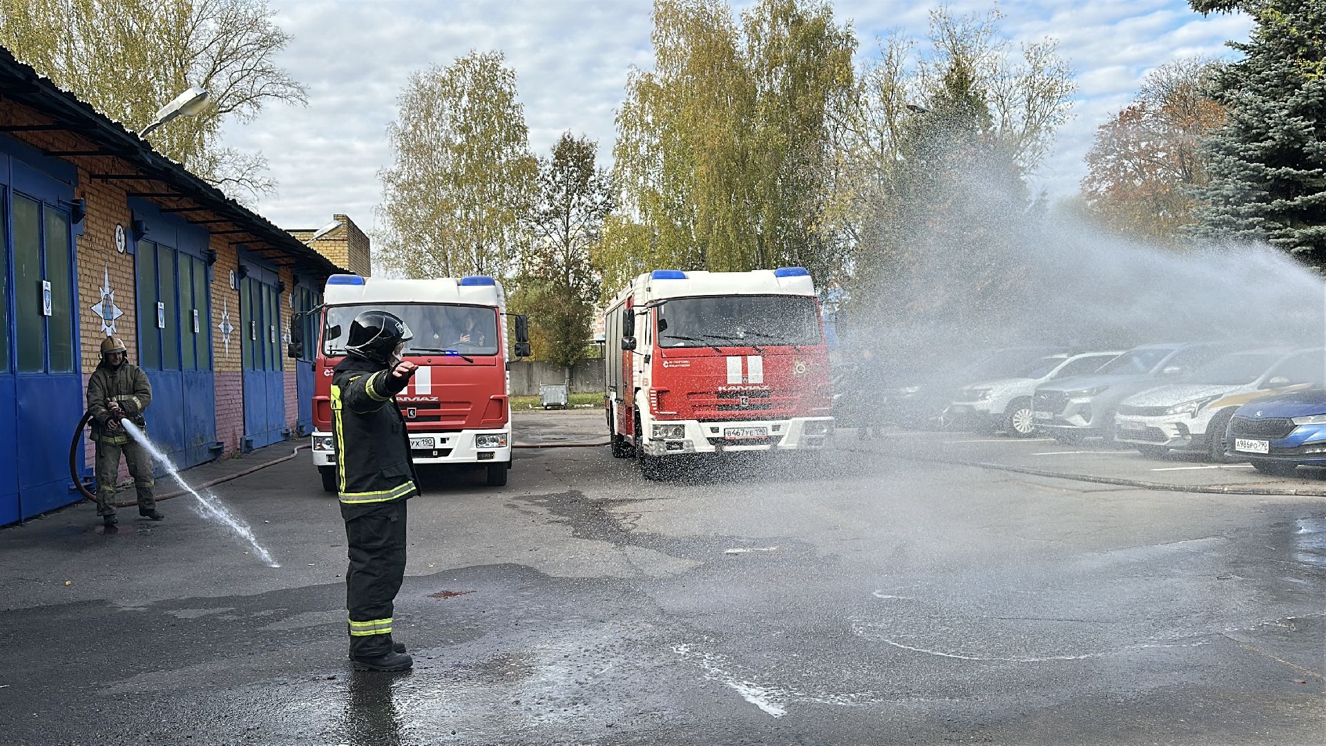 мчс, пожарные, пушкинский городской округ, ивантеевка, Проводы на пенсию,