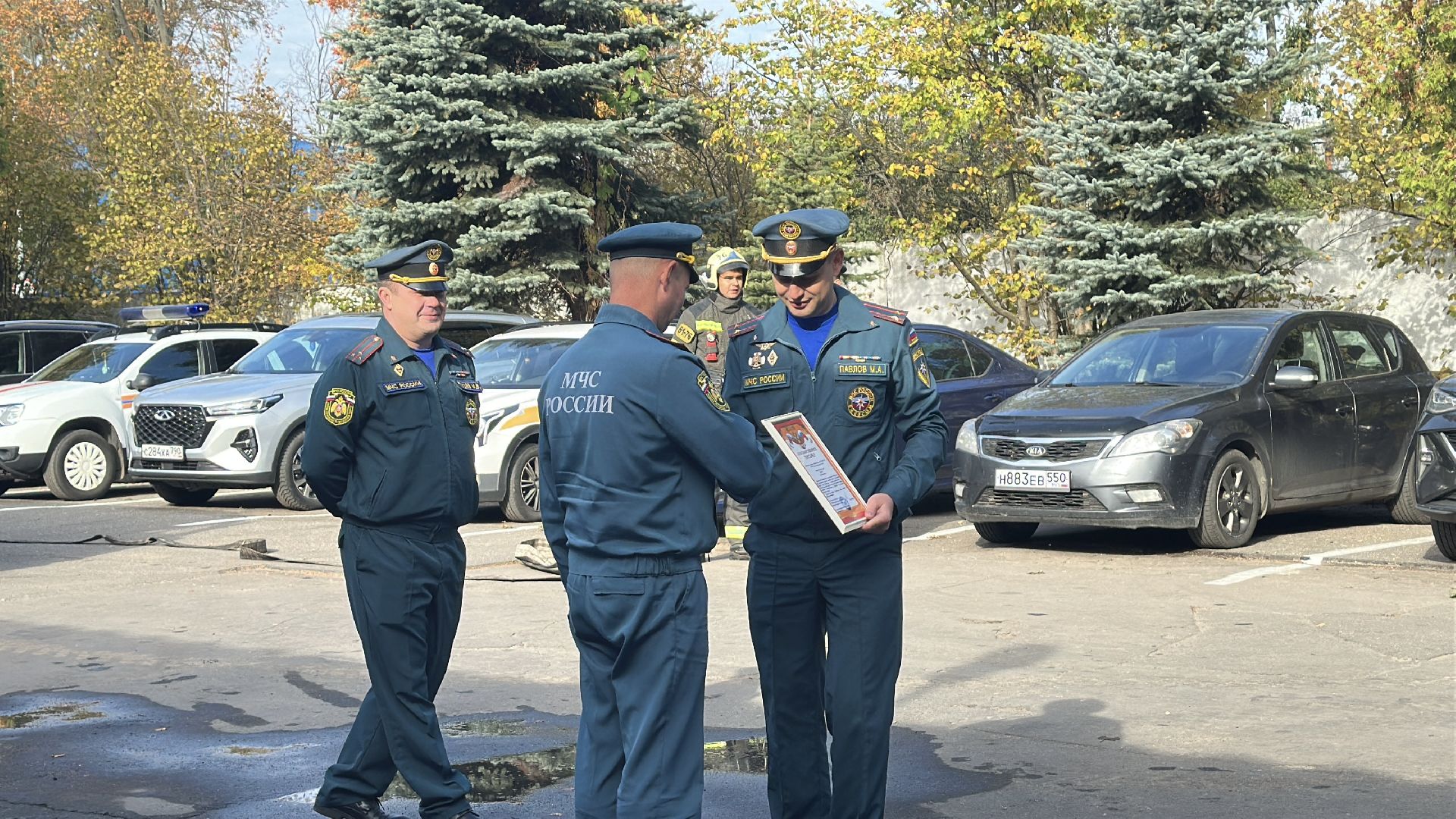 мчс, пожарные, пушкинский городской округ, ивантеевка, Проводы на пенсию,