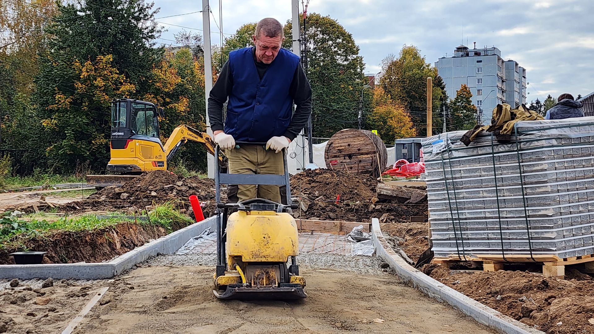 сквер, истра, благоустройство,