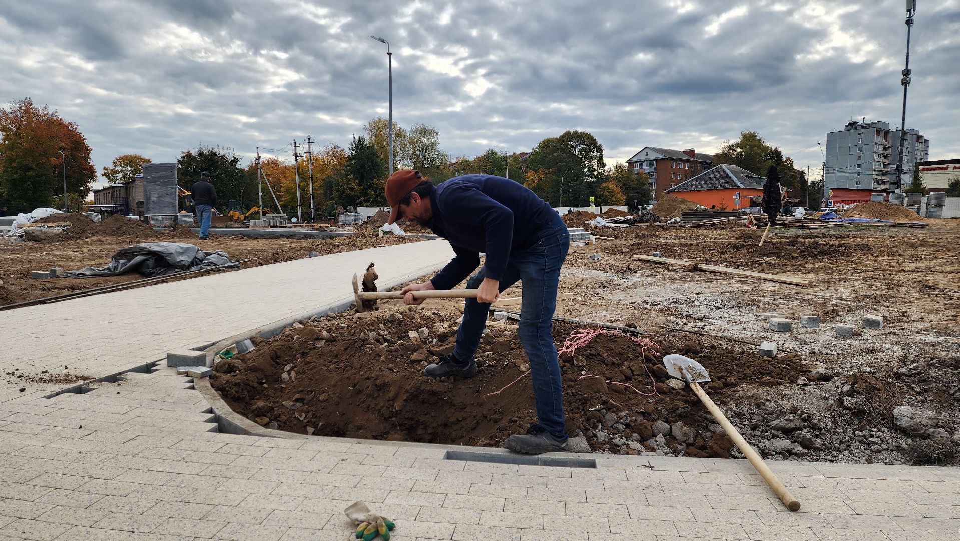 сквер, истра, благоустройство,