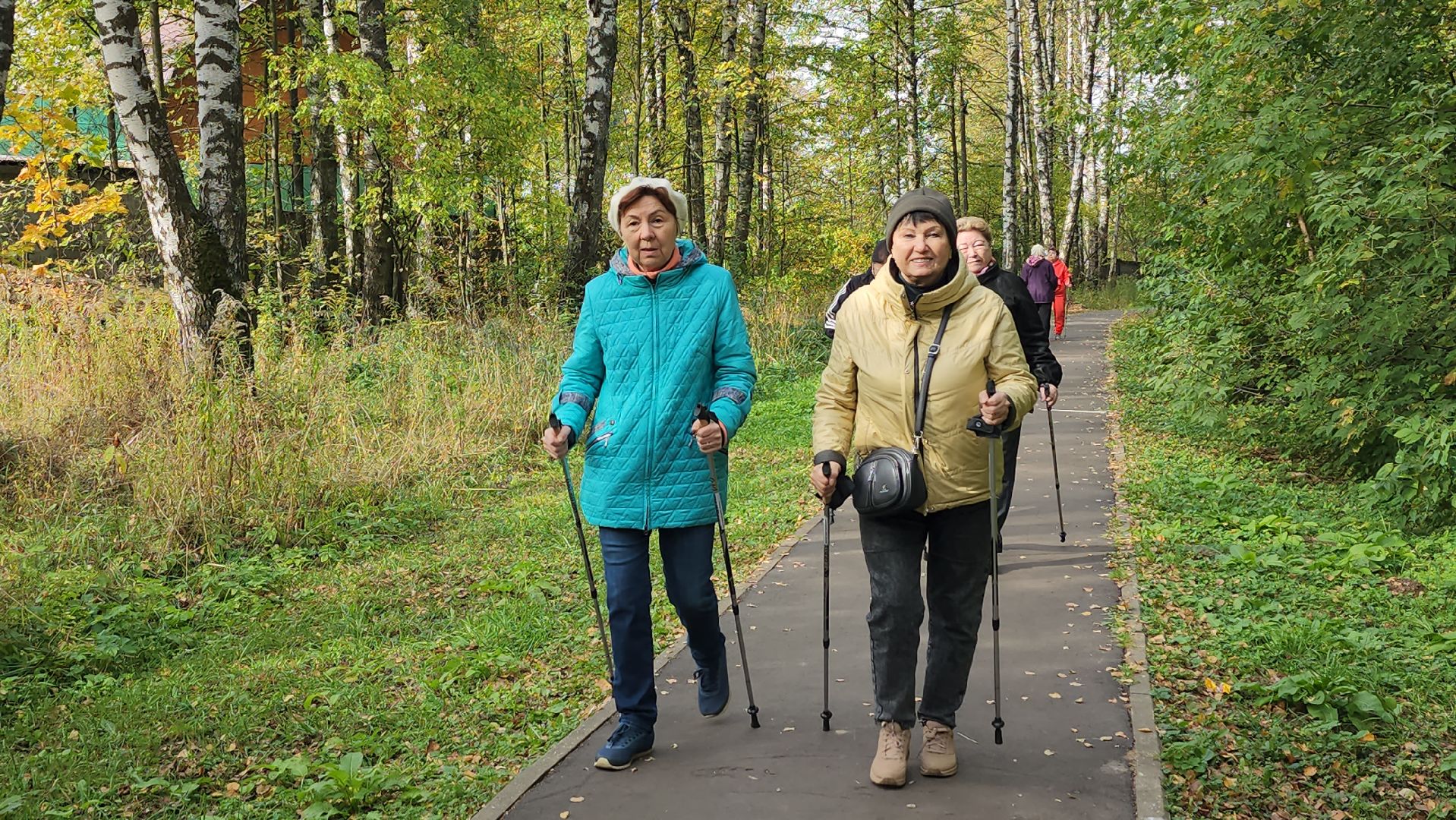скандинавская ходьба, активное долголетие, спорт, ногинск, богородский городской округ,