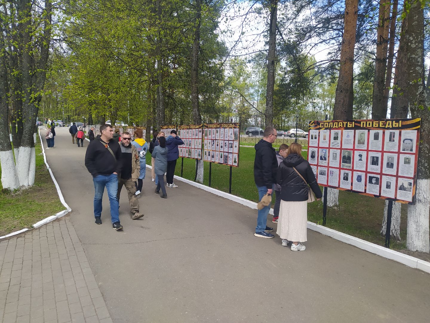 Снегири, день победы, 9 мая